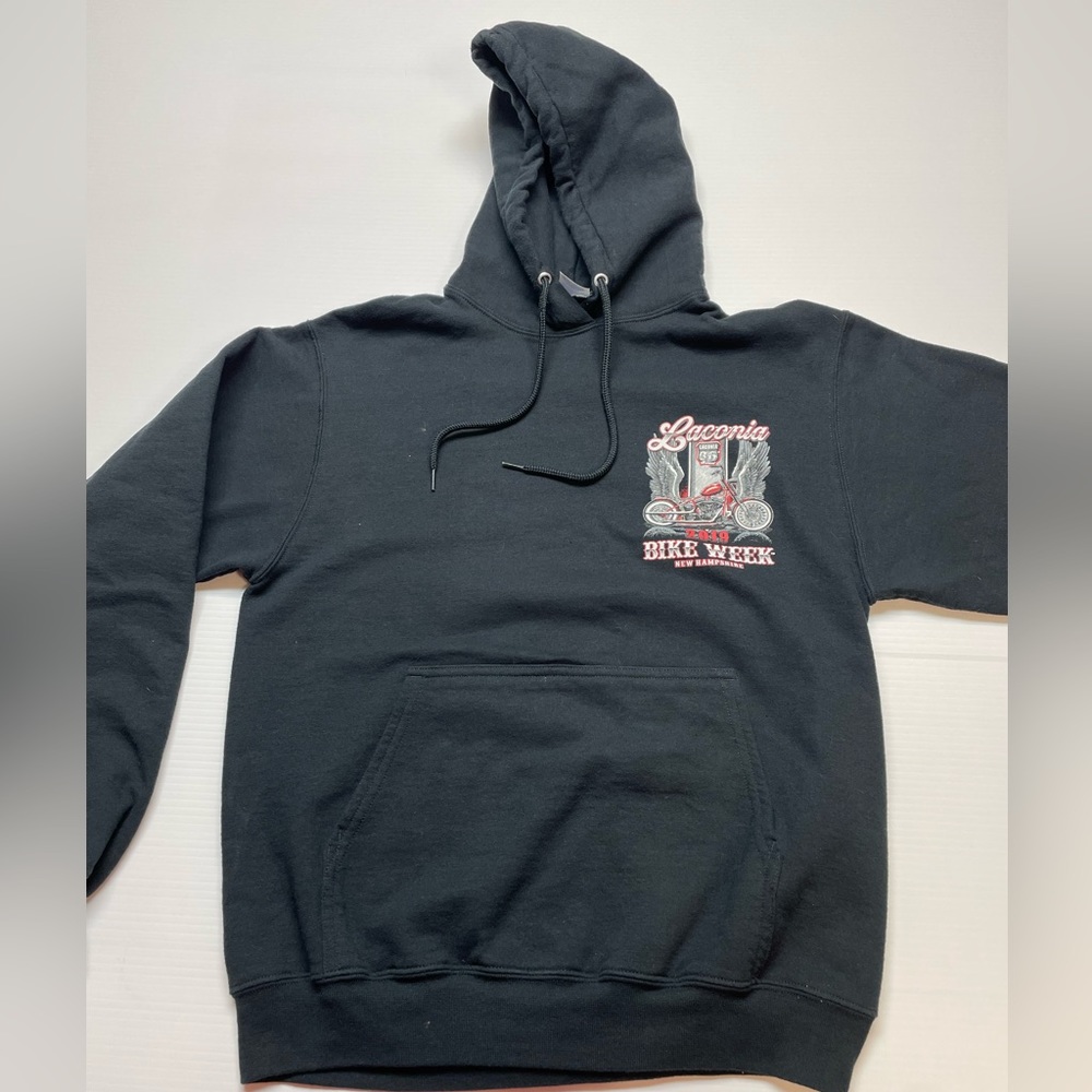 2019 Laconia New Hampshire Bike Week Hoodie Size M
